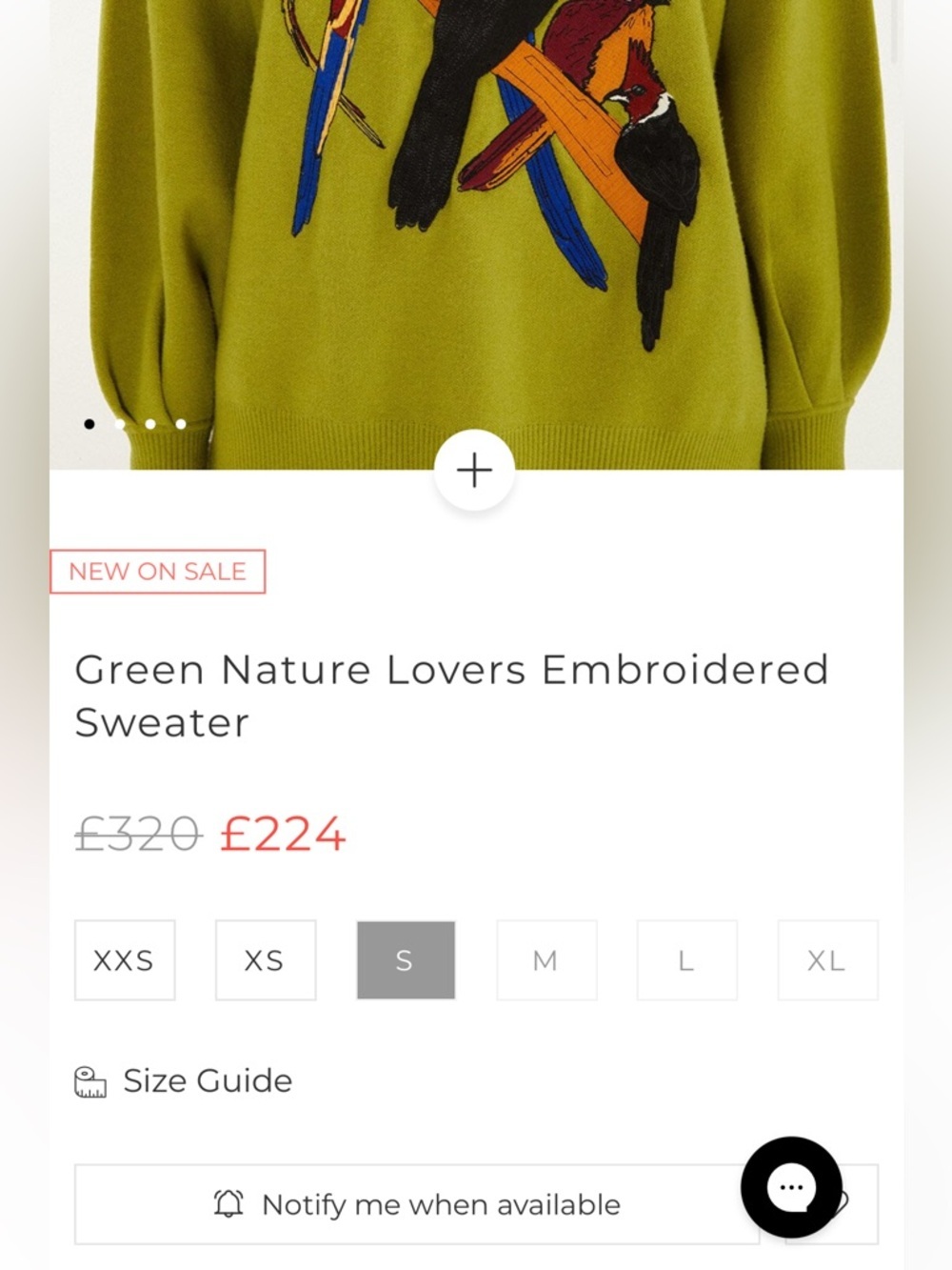 Farm Rio: Green Nature Lovers Embroidered
Sweater - Picture 11 of 11